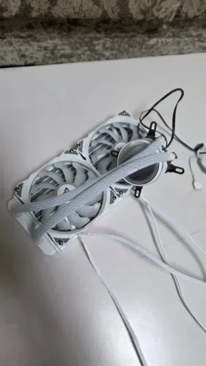 WHITE AIO COOLER