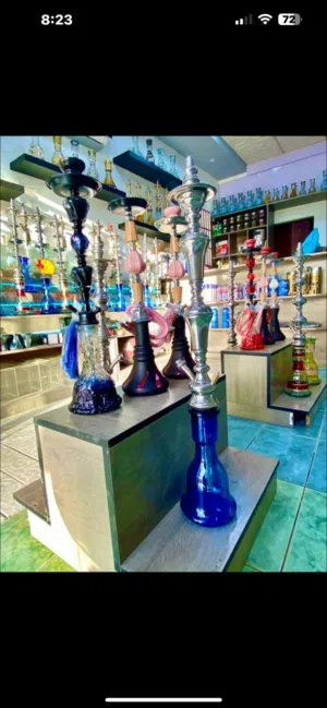 ديكور محل اراجيل للبيع