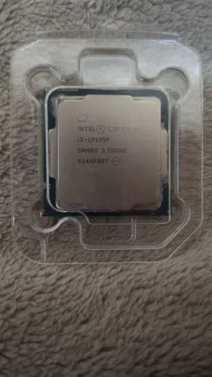 Intel Core i3-10105F Processor with Original Box & Stock Cooler – Excellent Condition