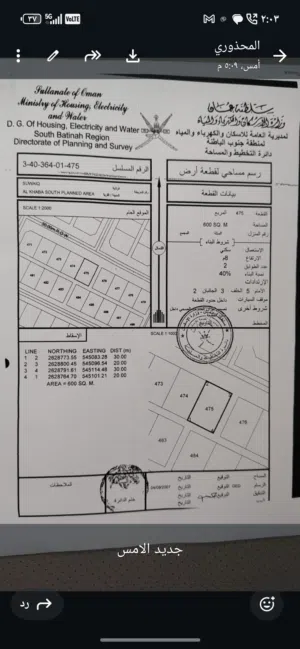 الخبه جنوب الأولى زوايه رابع خط من خط الغاز وسط المنازل
