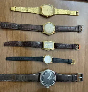 Quality Collection of rare Vintage Watches