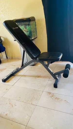 Exercise bench plus dumbbells set plus free items