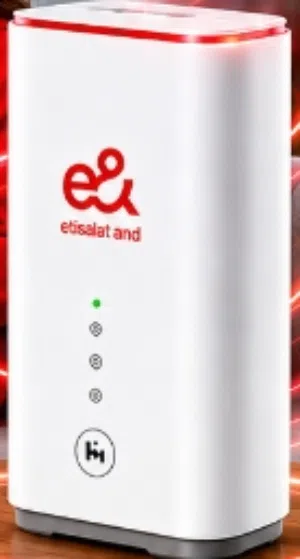 Etisalat home WiFi internet connection