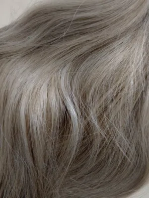 خصل كوكيز شعر طبيعي لون اشقر غير مستعمله