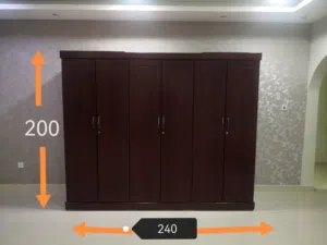 6 door cupboard very good quality