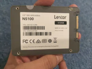 Ssd lexar 512 gb