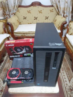 جهاز جيمنج اقتصادي HP 600 G1 - رام 16 + GTX 1050 2gb + هارد 500