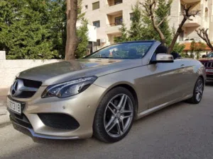 مارسيدس سبيشل اوردر لون شامبين والكشفه كحلي AMG kit موديل 2016 ممشى 90 الف