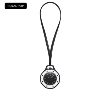 ساعة رويال بوب الأصلية متوفرة بالدوحة باللونين الأبيض وبنك AP x Swatch – Royal Pop ( pink - black )