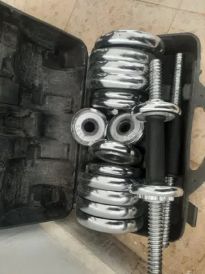 أثقال 30 كيلو مستعملة إشي خفيف بس