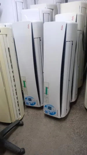 Available all kinds of used and new air conditioners with Warranty.