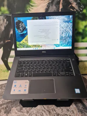 لابتوب دل الجيل السابع ألمنيوم مع شاحن جديد  490ش