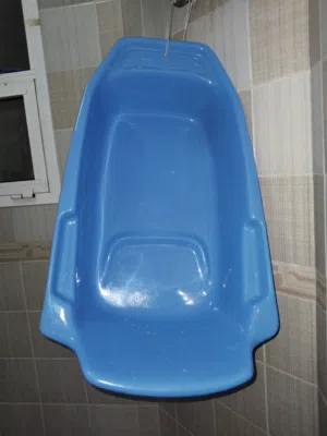 baby bath tub and high chair