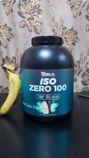 بروتين بودر Iso zero 100 مستخدم فقط 250g والوزن الصافي 1750g