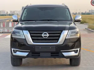 نيسان باترول بلاتنيوم 1/1 مكينه الكبيره 400 قير مكينه شاصي شد وكالي