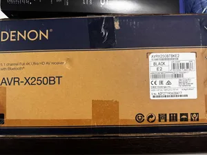 Denon AVR-X250BT Audio Video Receiver for sale