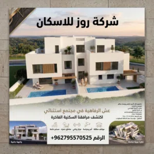 415 m2 5 Bedrooms Villa for Sale in Amman Airport Road - Manaseer Gs