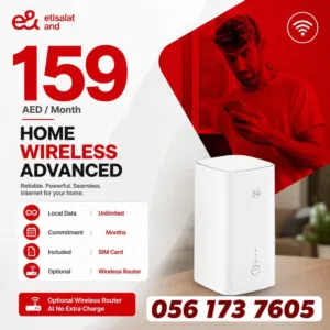 New etisalat home Internet service Etisalat home wireless internet service