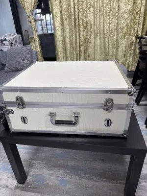 Professional Makeup Train Case ya Rolling Vanity
