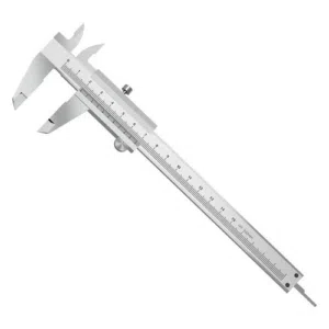 150mm x 0.02mm Stainless Manual Caliper Scale Ruler Metric