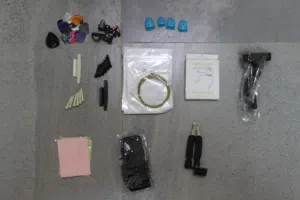 Vintage JIMM guitar beginner set with repair kit