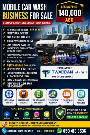 Mobile car wash Abu Dhabi