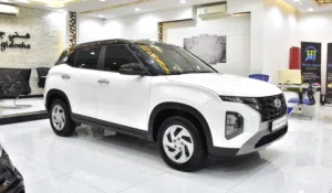 Hyundai Creta ( 2024 Model ) in Whtie Color GCC Specs