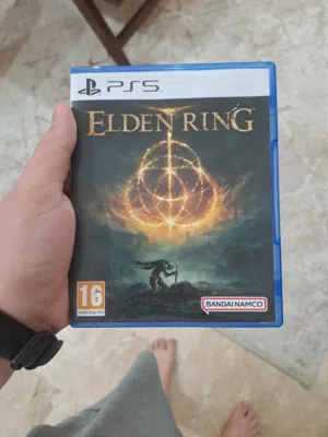 سيدي elden ring نسخة ps5 بدون ولا اي خدش السعر غير قابل للمفاوضة