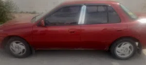 مرحبا  كيا سيفيا للبيع فحص خالي قص قلبان  موديل 95 لون خمري  اوتوماتيك راكب جديد القير  هيئه امامي ج
