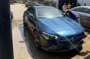مرسيدس Cla 200 موديل 2023  عداد 57 الف كيلو   الفئة progressive   رخصة سارية   مرور ال