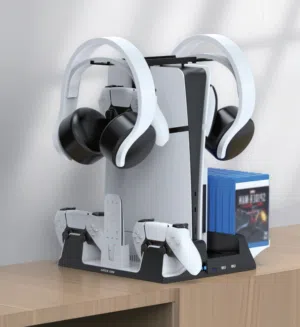 Green Lion PS5 Cooling Stand & Dual Controller Charger