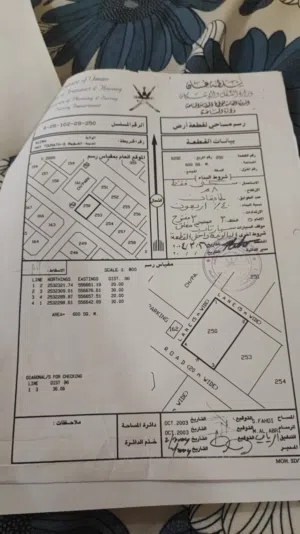 Residential Land for Sale in Al Dakhiliya Nizwa