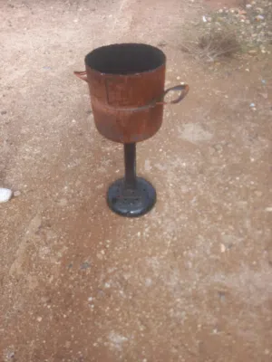 موقد حطب  دائري