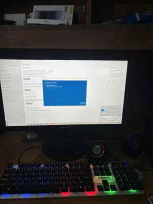 إعلان بيع Setup كمبيوتر كامل (شبه جديد) - أداء وشكل مميز التواصل واتس