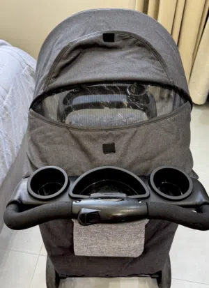 Juniors Maxim baby stroller - grey color