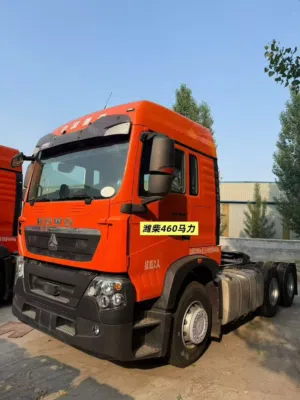 Sinotruk Howo رأس تريلا)، والمزودة بمحرك Weichai بقوة 460 حصان