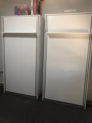 اسره طوي عدد 2 لون ابيض بدون الفرشات بحال الجديد