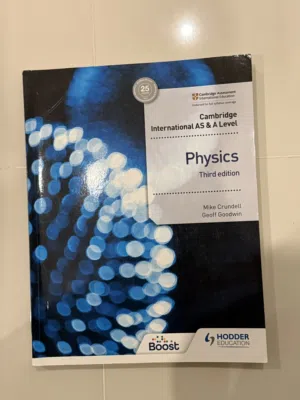 Physics Cambridge international AS&A level book