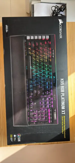 Corsair K95 RGB mechanical gaming keyboard
