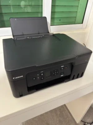 طابعة ملونة كانون Canon بحالة الوكالة (شبه جديدة) - اقتصادية جداً توفير فائق (MegaTank)