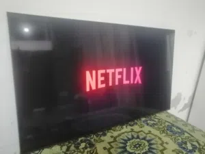 اربد  شاشه 65 يوصه نوع سامسونج (كيررف) فل سمارت احدث اصدار  رسيفر داخلي×4K  ناطق صوتي فريملس  ضد كس