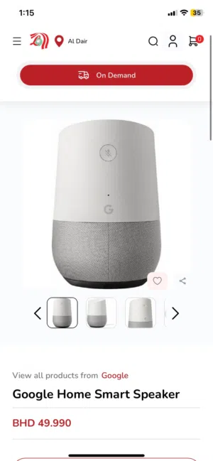 Google home smart speaker