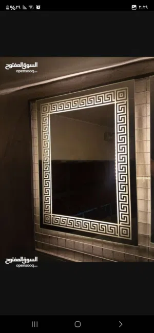 مرايا مغاسل ليد