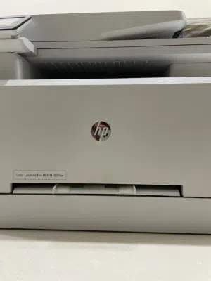 طابعة HP Color LaserJet Pro MFP M283fdw ليزر ألوان – استعمال نظيف + حبر إضافي
