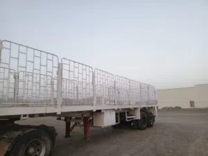 تريله مقطوره للتأجير  سطحه flat Rent only trailler