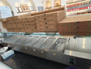 SALAD BAR 8 CONTAINER مبرد سلطة