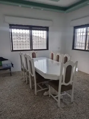 طاوله سفره عدد كراسي 8 الحاله الجديده