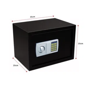 خزنة نقود رقمية ذات الحجم المتوسط مع رف داخلي هي أمان كبير للمال المجوهرات والأشياء الثمينة