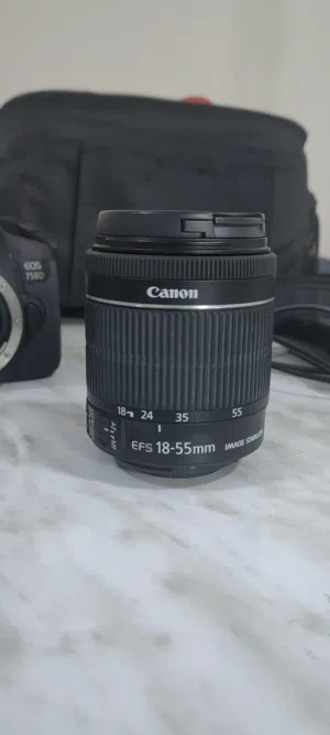 Canon 750d with lens