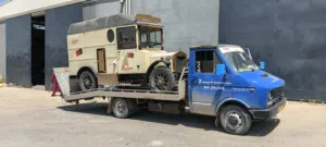 ساحبة هيدرولكية لنقل جميع انواع السيارات